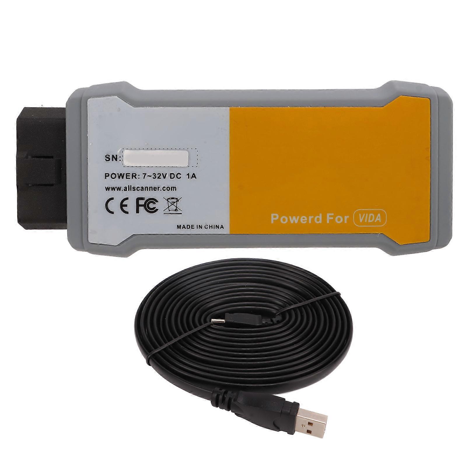 for VCX NANO OBD2 Car Diagnostic Interface ECU Programming Tool Auto Scanner Bluetooth USB Ports LED Indicator E2U511