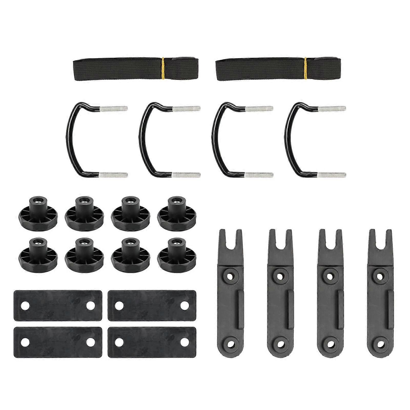 1 Set Roof Rack Mounting Bracket U Bracket Cargo Carrier Rack Bolt Accessory