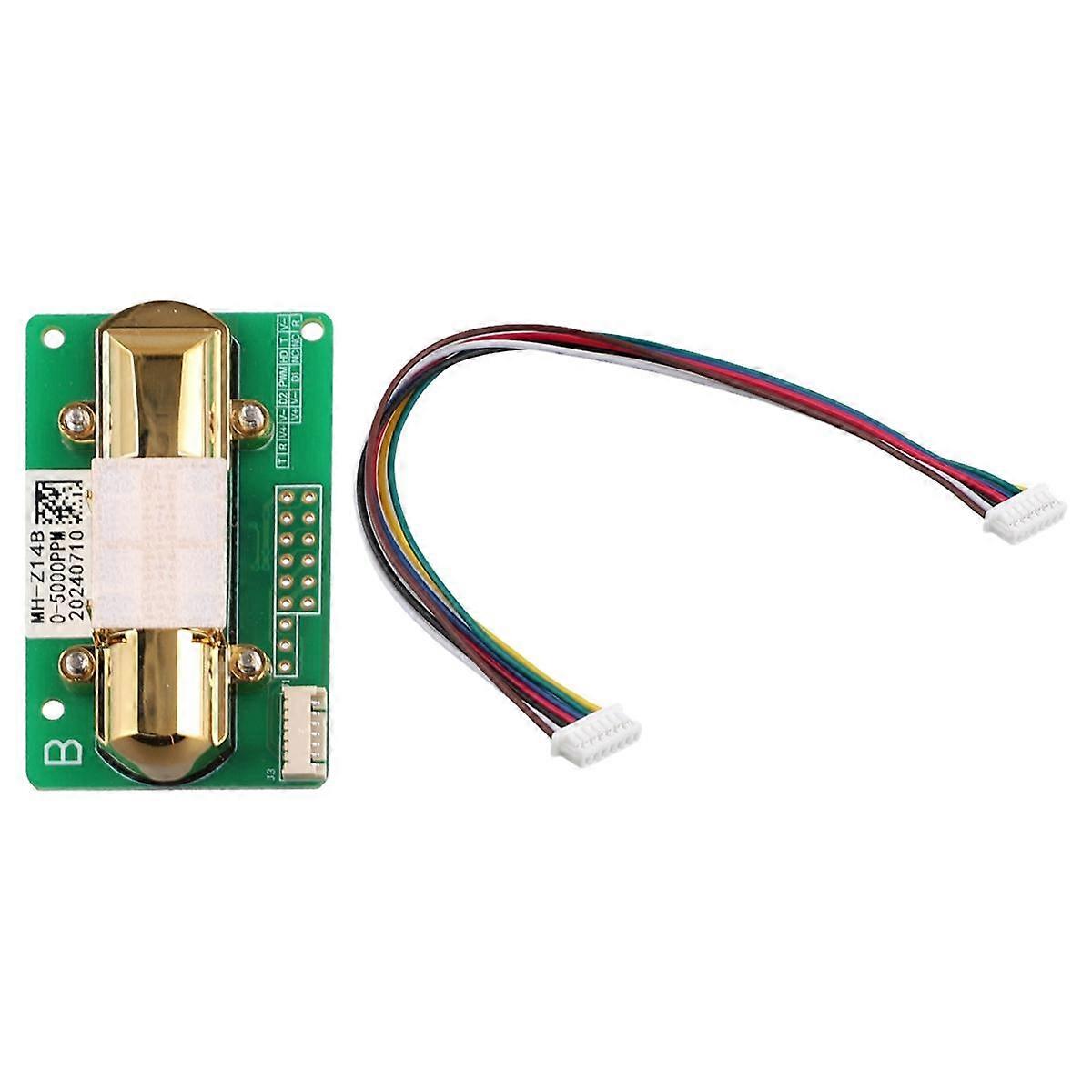 -Z14B NDIR Infraröd CO2-sensormodul Gassensor för CO2-monitor 0-5000 ppm Z14 Seriell UART PWM-utgång