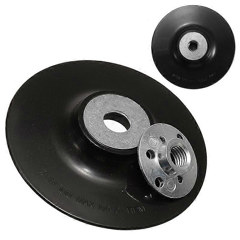 New 5" 125mm Abs Backing Pad M14 Thread Back Pad For Angle Grinder Sanding Sander Polishing Machine Tool