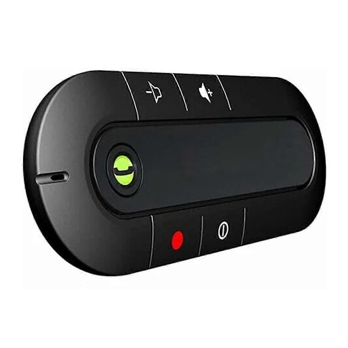Kit Mains Libres Bluetooth Visor Speakerphone Car pour Smartphone Compatible (Noir)-