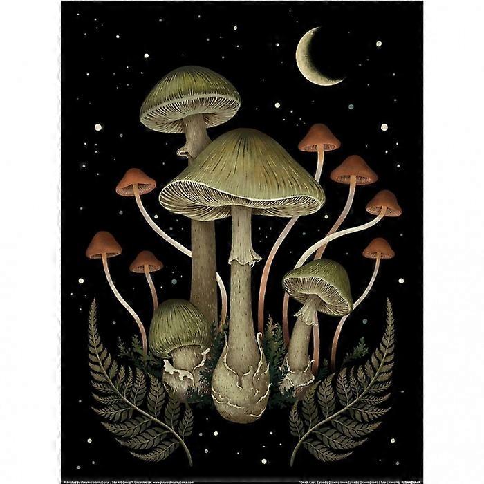 Episodische tekening Death Cap Print