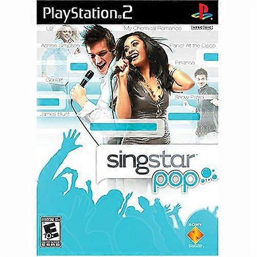 Singstar Pop  Game - PlayStation 2 - PAL - New & Sealed