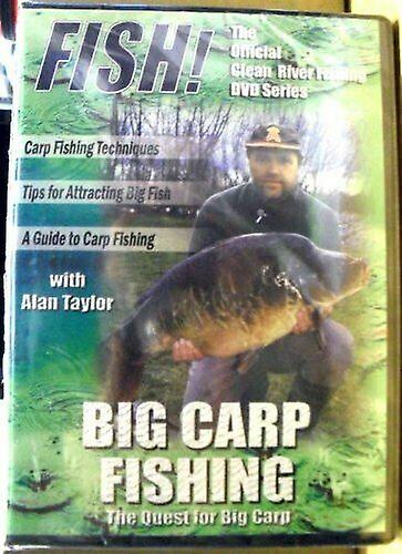 carp fishing dvd box set Fish! Big Carp Fishing The Quest for Bi DVD - Region 2 - As New