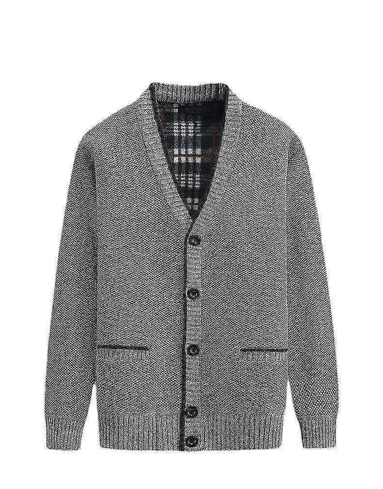 Herren Pullover Cardigan dicker warmer Pullover