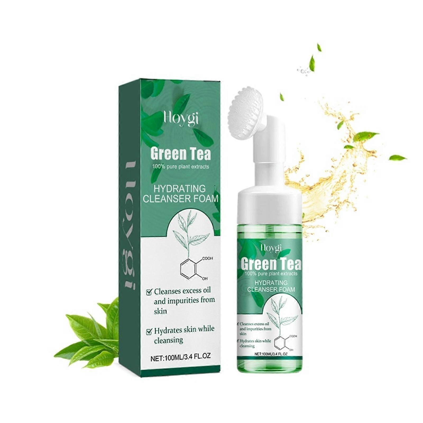 Mousse Nettoyante au Thé Vert Mousse Nettoyante Nettoyante Visage au Thé Vert 100ml