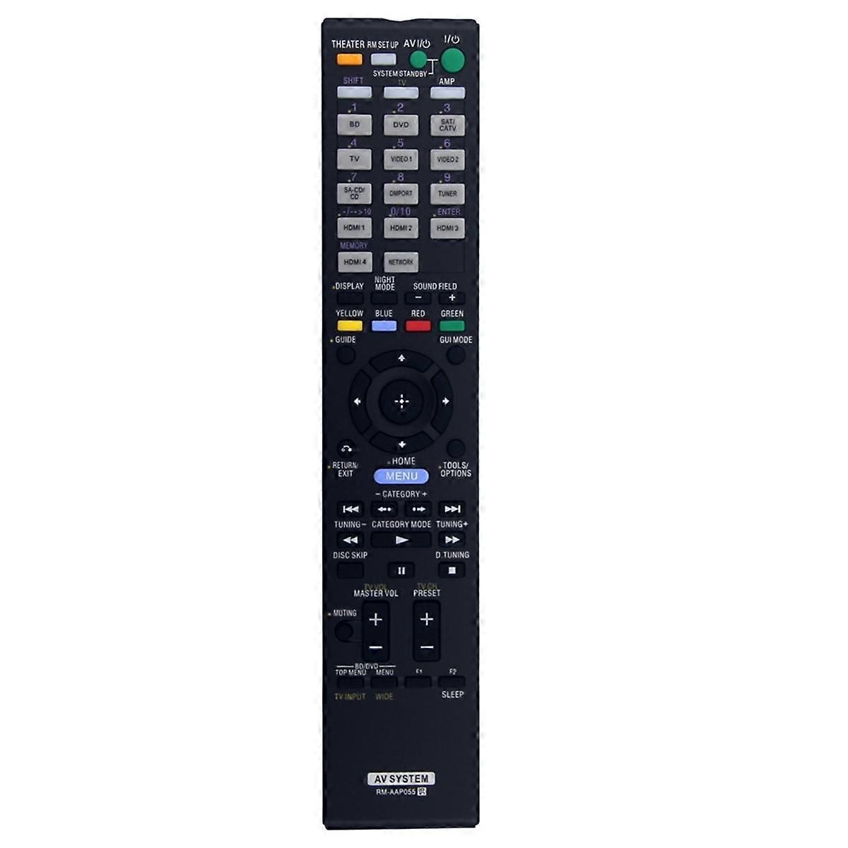 RM-AAP055 Remote Control Replace for AV Receiver STR-DN2010 Home Theater Audio Video Receiver