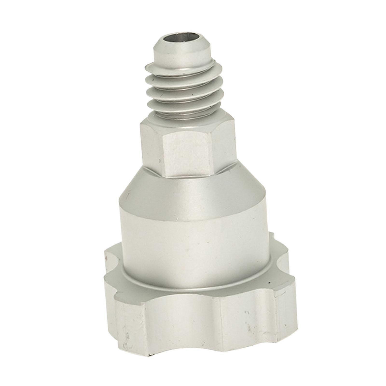 Spray Cup Adapter Connector Automobiles Boat Handicrafts Paint Sprayers Tool Argent 11mm 14Thread