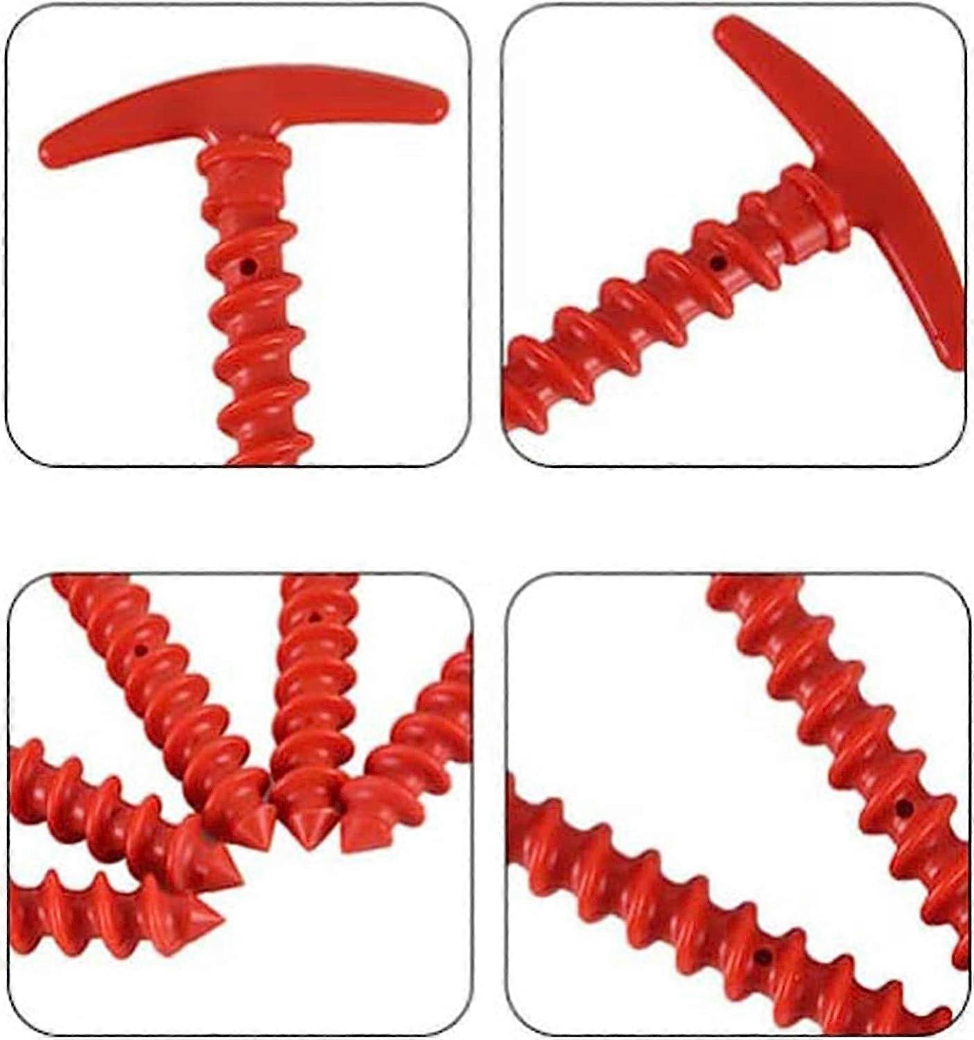 Tarocat Piquets De Tente Robustes, 30 Cm Piquet De Camping, 4 Pièces Piquets De Tente En Acier, Piquets De Tente En Acier Forgé, Sardine Pour Tente, Piquets De Tente Pour Tente Tarp