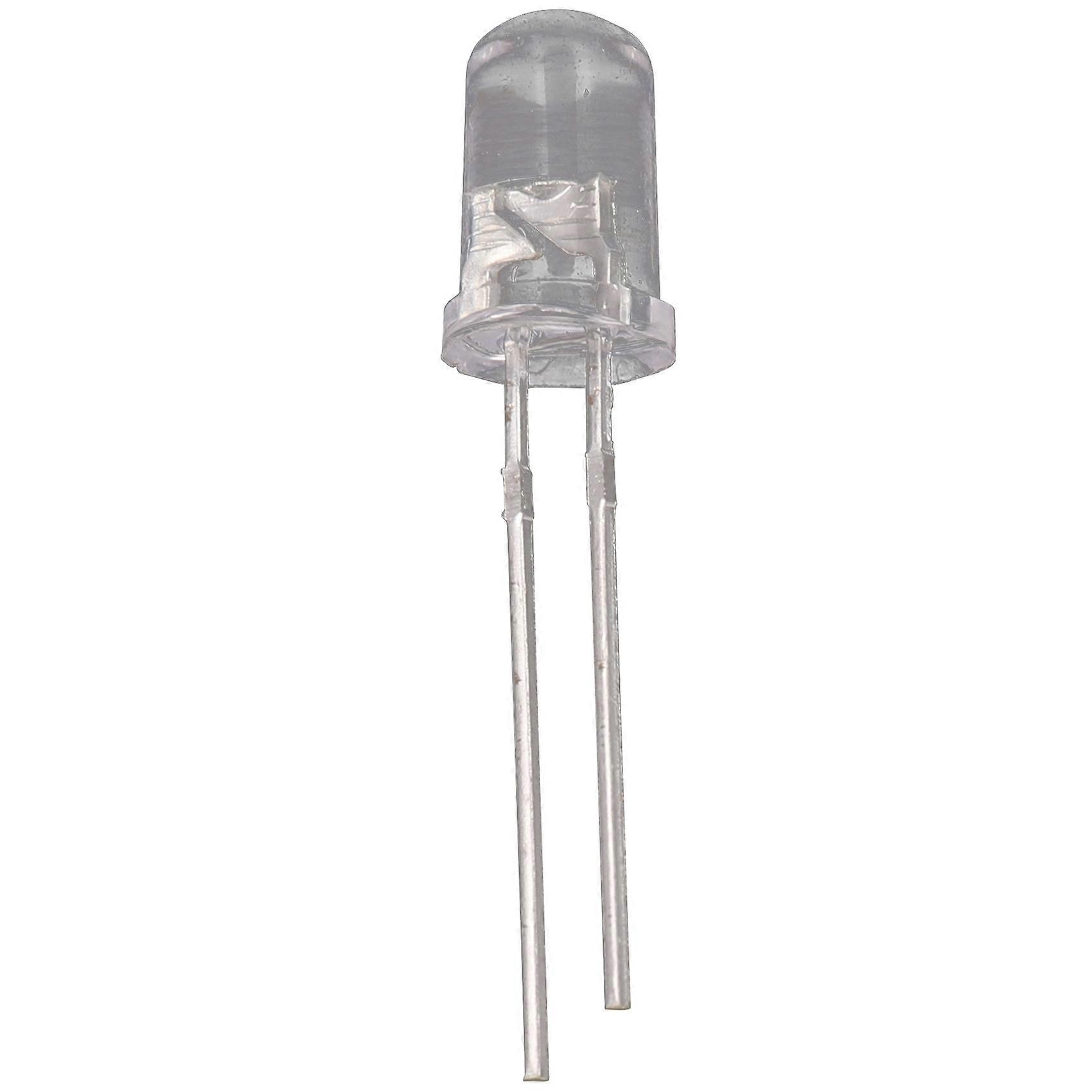 100 pcs 5mm White LED Diode Lights DC 3V 20mA Bulb Electronics Components Light Emitting Diodes