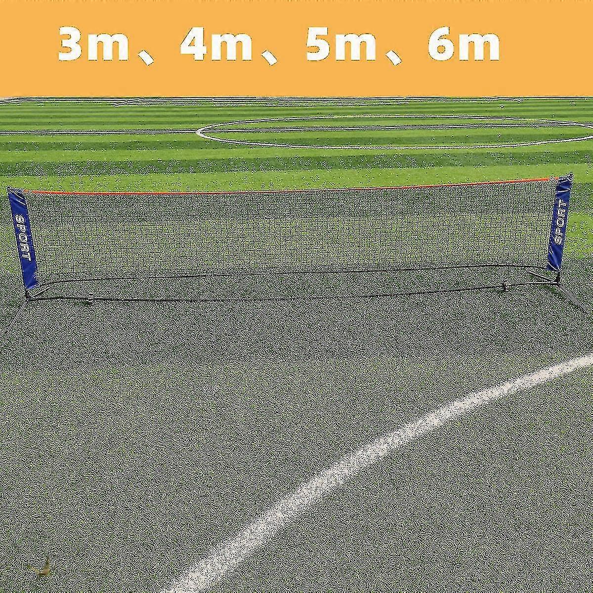 Portable Folding Simple 3m 4m 5m 6m Tennis Net Badminton Net