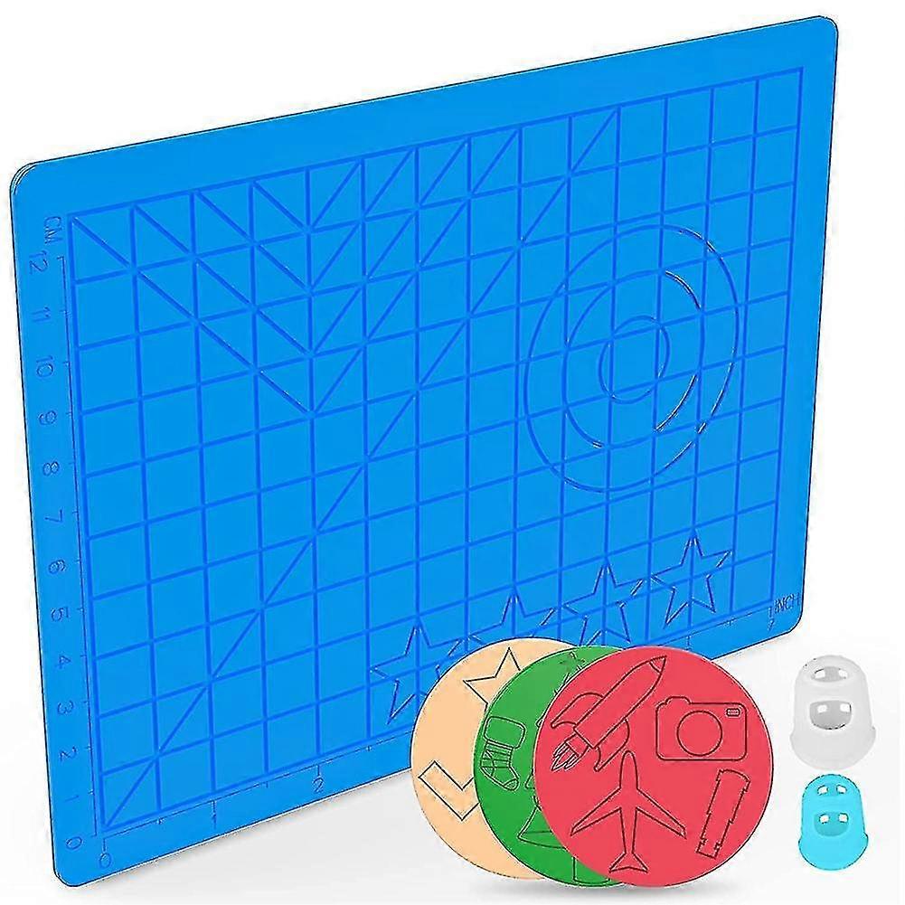 3d Pen Pad Silicone Template With Bonus 3 Patterns Mat
