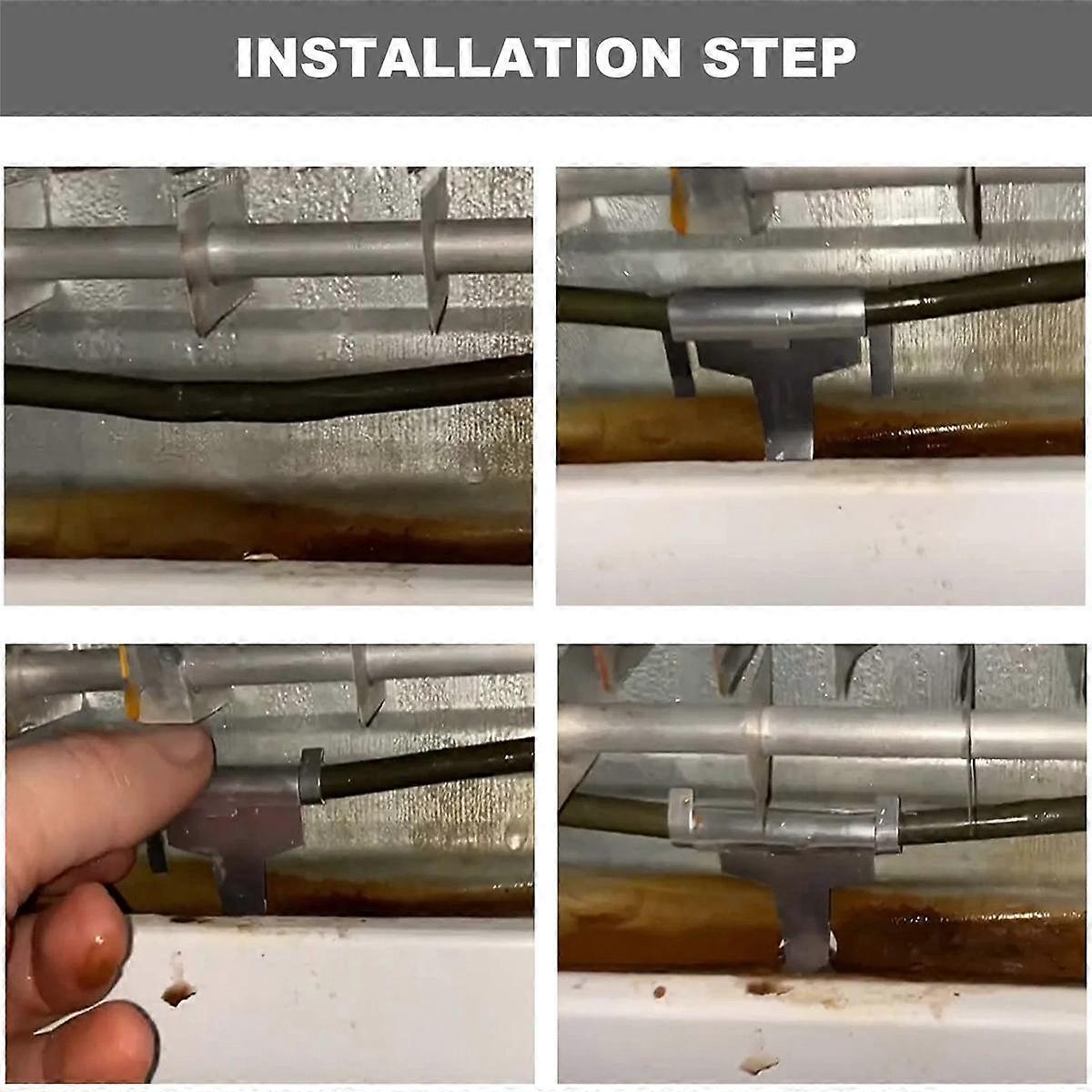 DA61-06796A Parownik spustowy z klipsem do AP5579885 z zaciskiem spustowym odszraniania, z czujnikiem temperatury odszraniania DA32-0