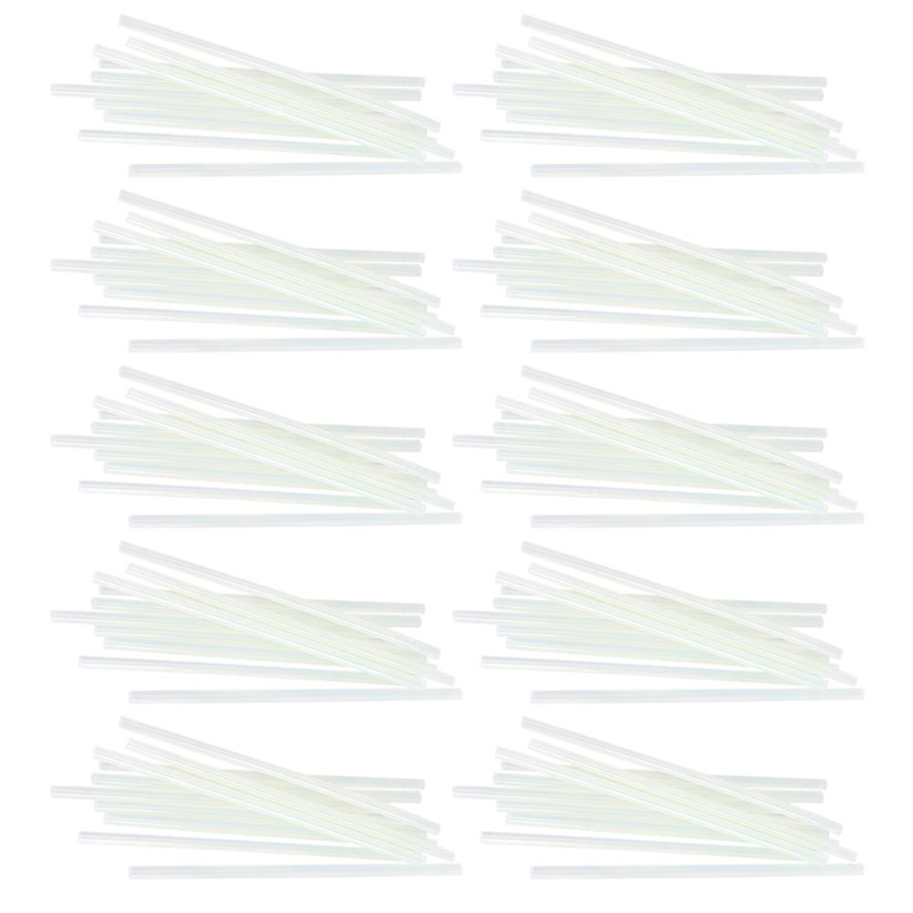 100pcs 7 x 200mm Hot Melt Glue Sticks Transparent DIY Craft Repair Hot Melt Glue Stick