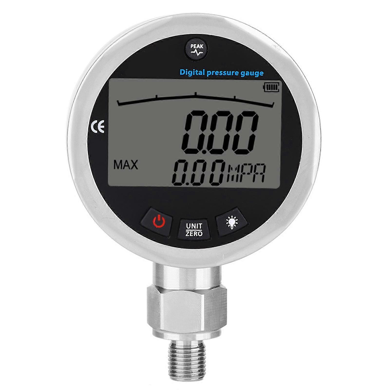 Digital Hydraulic Pressure Gauge 400BAR 040Mpa 5800PSI with G1/4 Connector