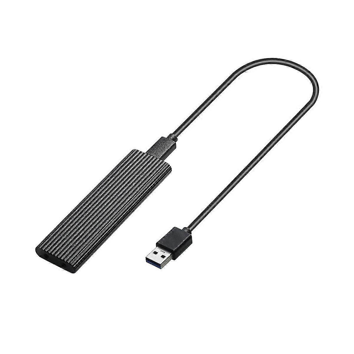 2 In 1 Dual Protocol Type C Usb 3.1 Adapter Sata Ssd Hdd M.2 Ngff Ssd Enclosure For M2 Hard Drive B