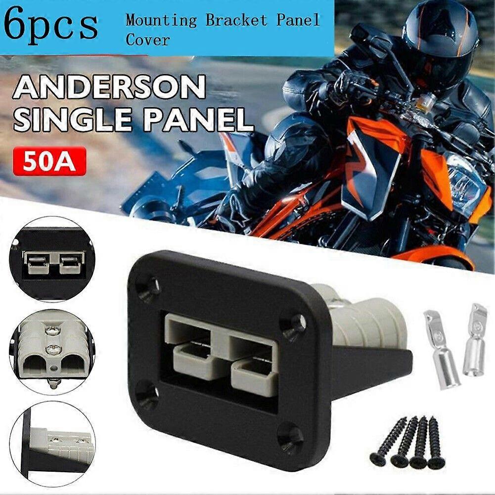 2/6PC ForAnderson Plug ξεπλύνετε την επιτροπή 50A 600W υποστηρικτών τοποθέτησης για το πλαστικό τροχόσπιτο Το έκπλυμα τοποθετεί τα μέρη επιβατικών αυτοκινήτων υποστηρικτών
