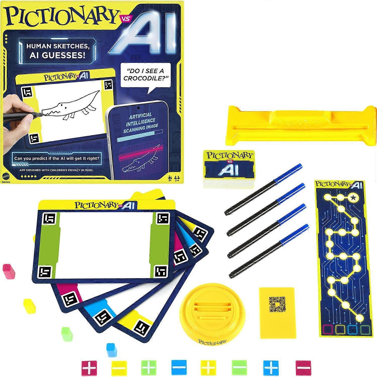 Mattel Games - Pictionary vs. AI Family Game for Kids and Adults  [GAMES (MISC)] Table Top Game USA import