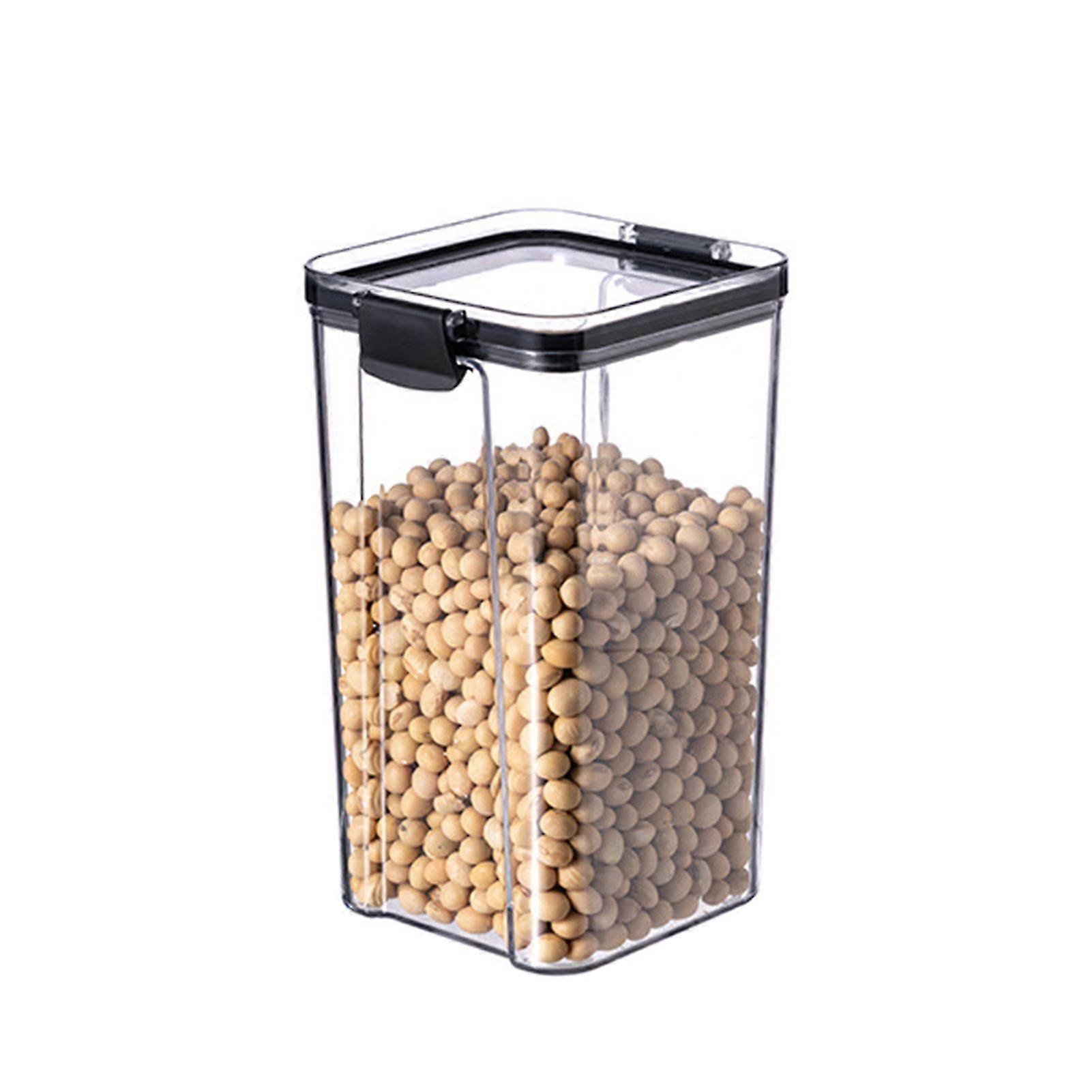 Food Storage Container With Lid Drop-resistant Durable Sealed Jars Keep Food Items Fresh & Accessible