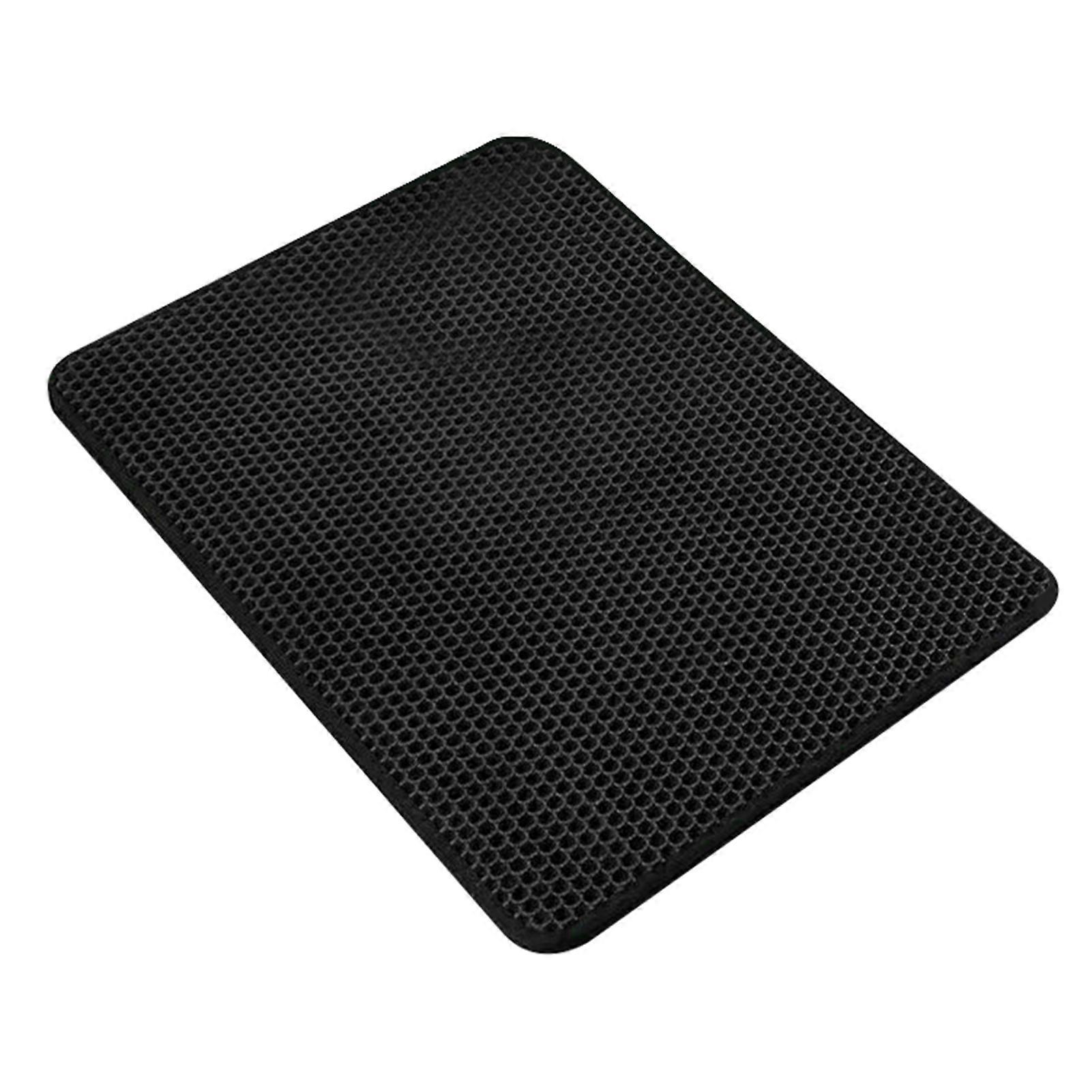 Double Layers Cat Litter Mat Multipurpose Anti-slip Cat Scratching Pad for Home