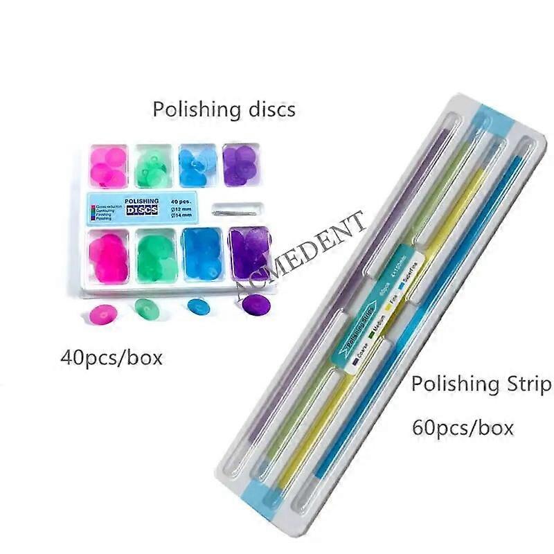 歯科用研磨ディスクマンドレルサンドペーパー仕上げ研磨ストリップ樹脂歯ホワイトニンググロスコントゥアリングケア歯科医ツールキット