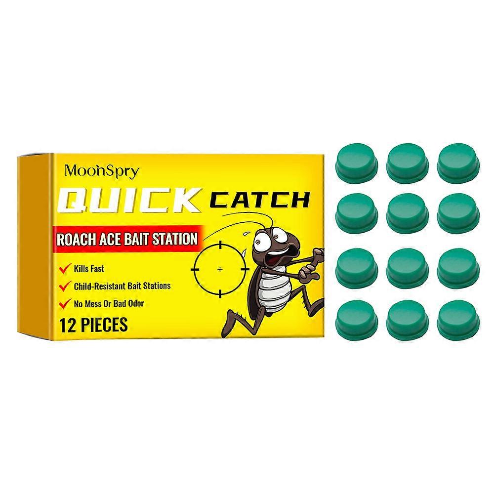 Cockroach Bait Gel 12pcs Safety Deep Eradication Roach Gel Effective