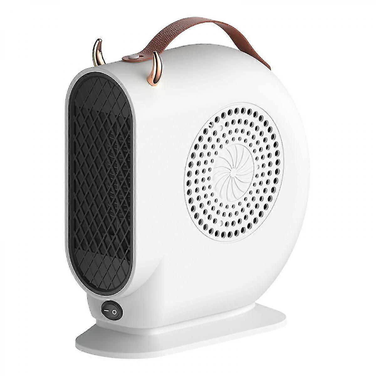 Portable Electric Space Heater 500w Natural Wind, Ptc Fast Heating Small Space Heater With Tip-over And Overheat Protection