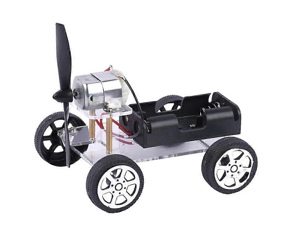 DIY Wind Car Model Technology Science Experiment Educational Toy Teach Kit Gift
