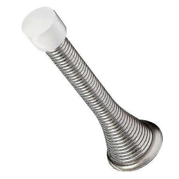 Spring-Loaded Door Stopper Set with Wall Protector Guard