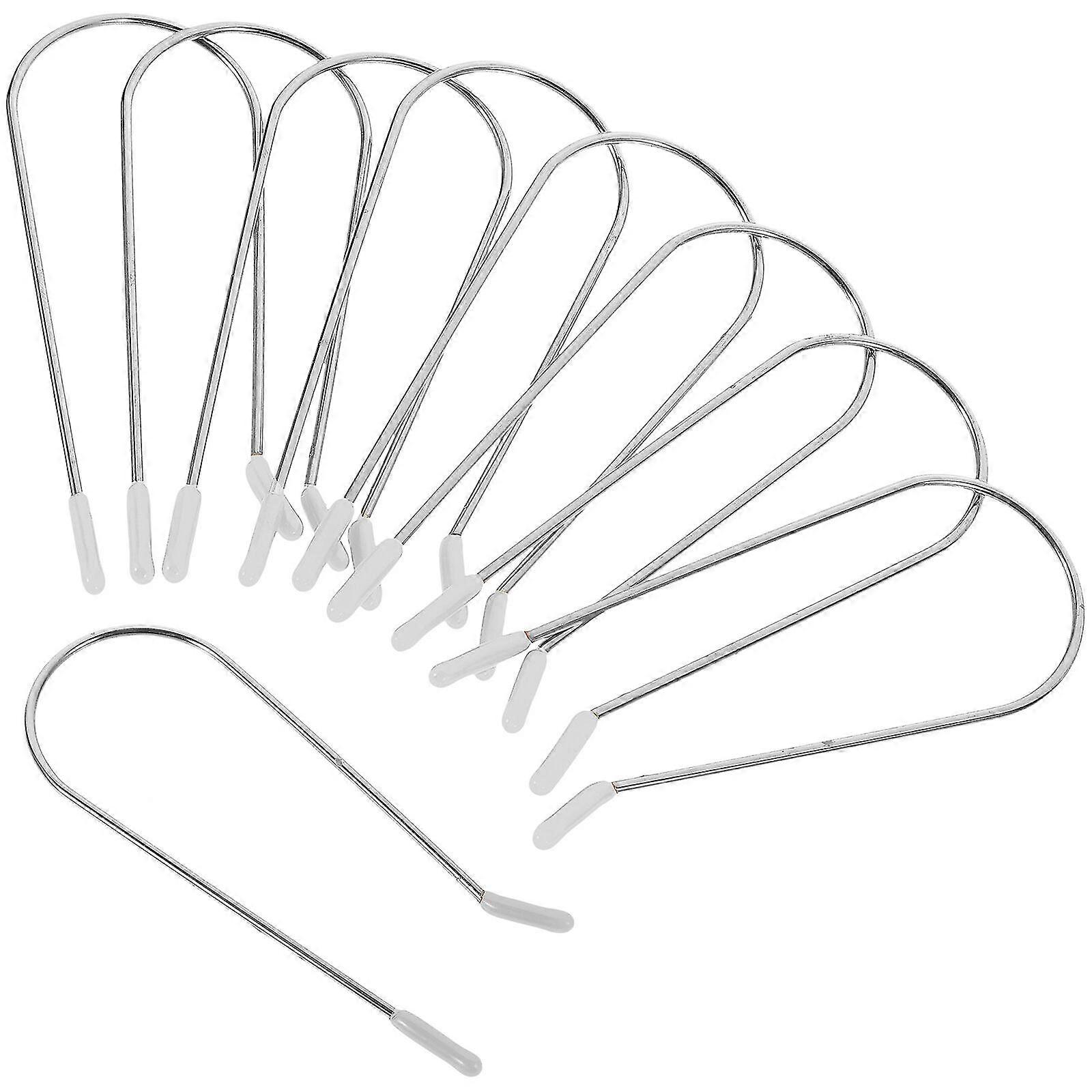 16pcs Hot Curler Clips Stainless Steel Hot Rollers Curlers Replacement Rollers Securing Pin