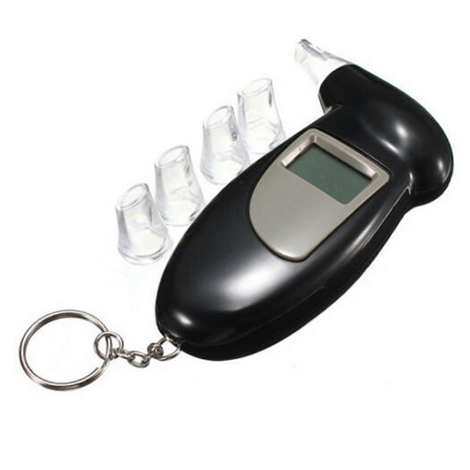 Car Alcohols Tester With 5 Mouthpieces High Sensitivity Breath Testing Tool For Professional Use