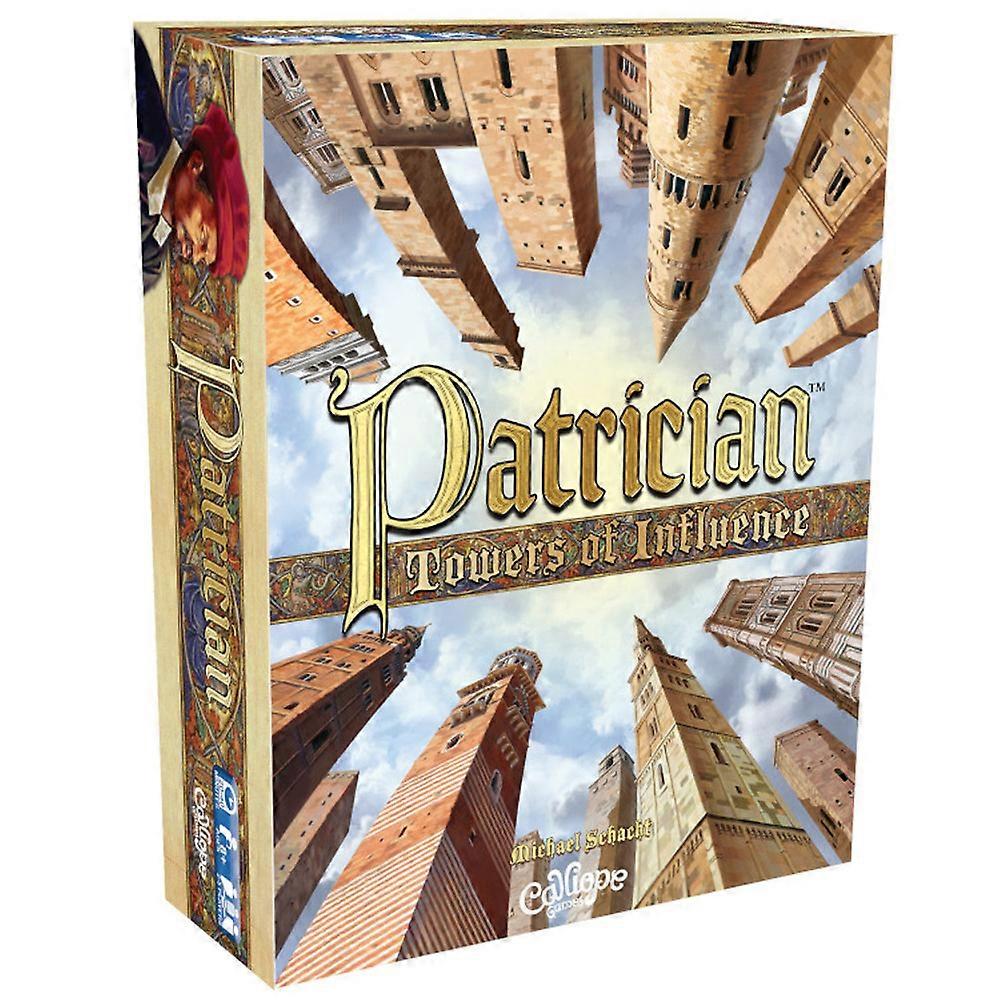 Patrician Towers of Influence High-Quality Strategy Game for Tabletop Gaming