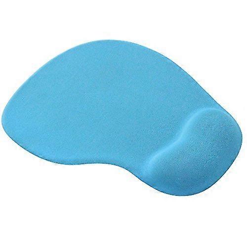 Wrist Rest Support Pad Mouse Mouse Pad Computer PC Laptop Soft ((Light Blue)