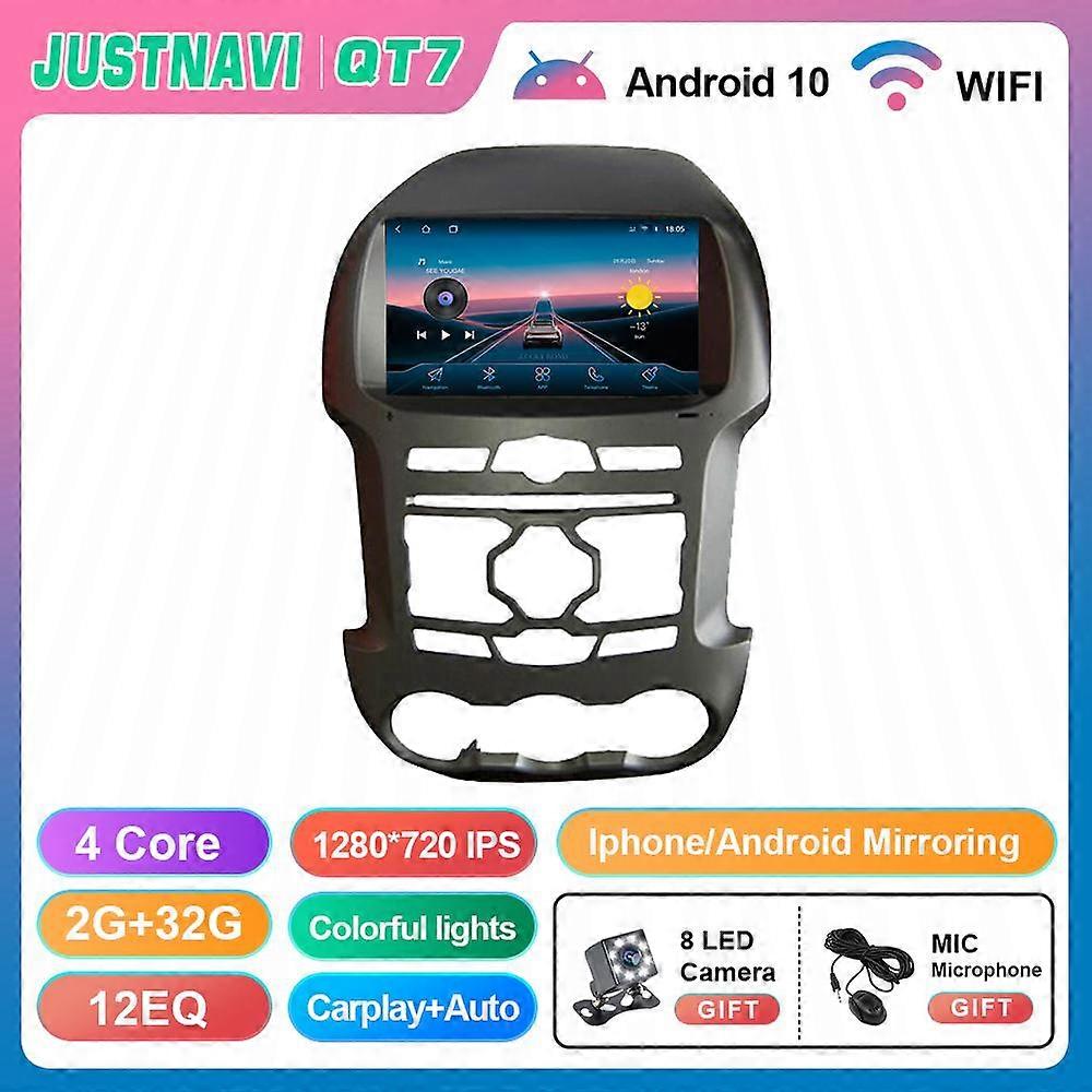 Redkid QT5 Android 10.0 WIFI Undefined Car Radio For Ford Ranger F250 2011 2012-2014 CarPlay Video P