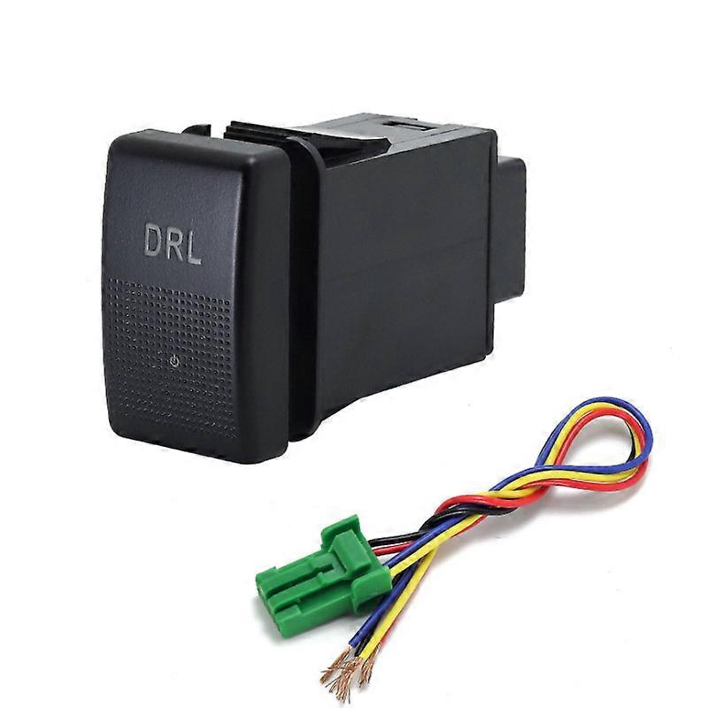 1PC LED DRL power supply fan Electronic dog After Fog Light Steering Sheel Switch Button for Mazda 6