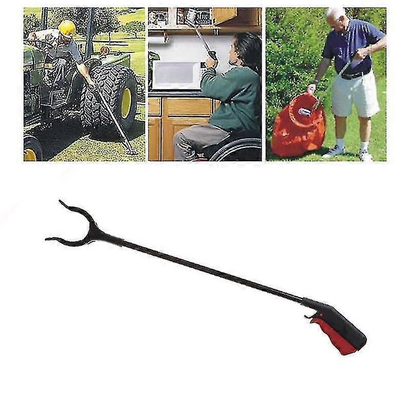 Long Reach Pick Up Tool, Garbage Collection Folder, Debris Pick Up, Clean Up Tool, Hand Stick Claw Trash Arm Handle