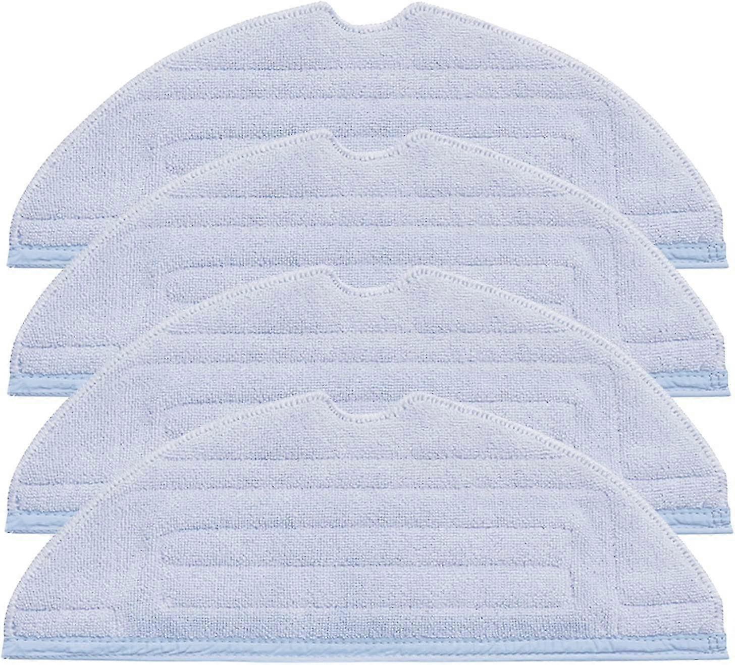 4 Pack Cleaning Cloths For Roborock S7 / T7s / T7s Plus Robot Vacuum Cleaner