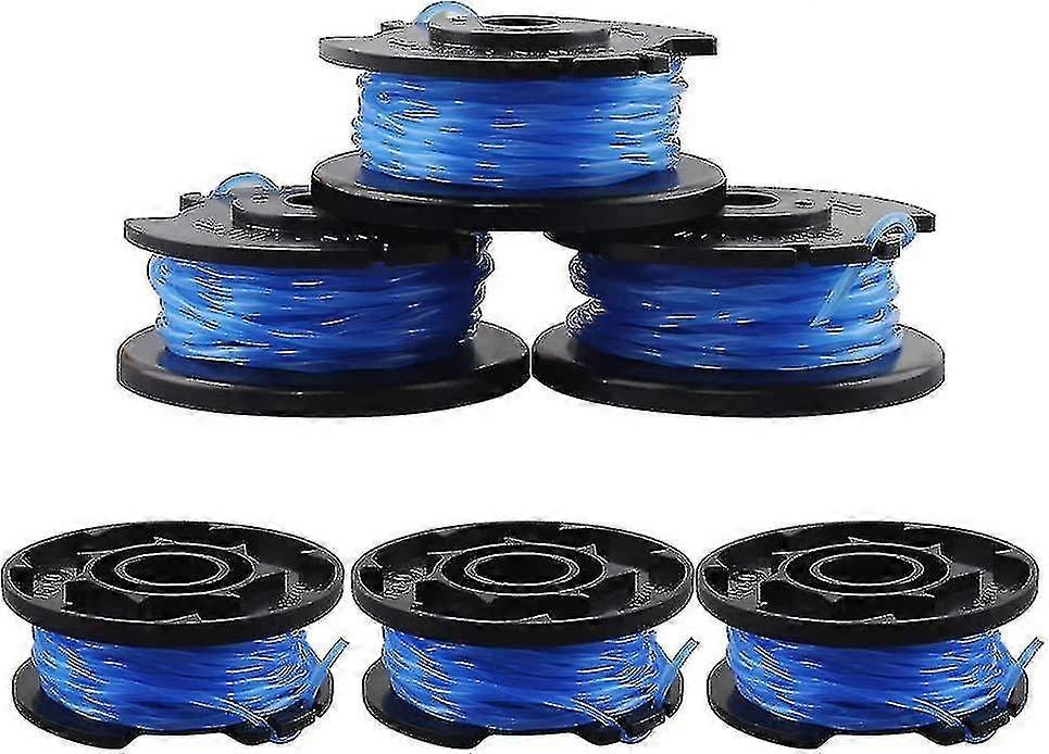 6 Pieces Replacement Spools For Ryobi One+ Ac14rl3a18v 24v 40v Auto Power Cable Ryobi Trimmer Line Spools