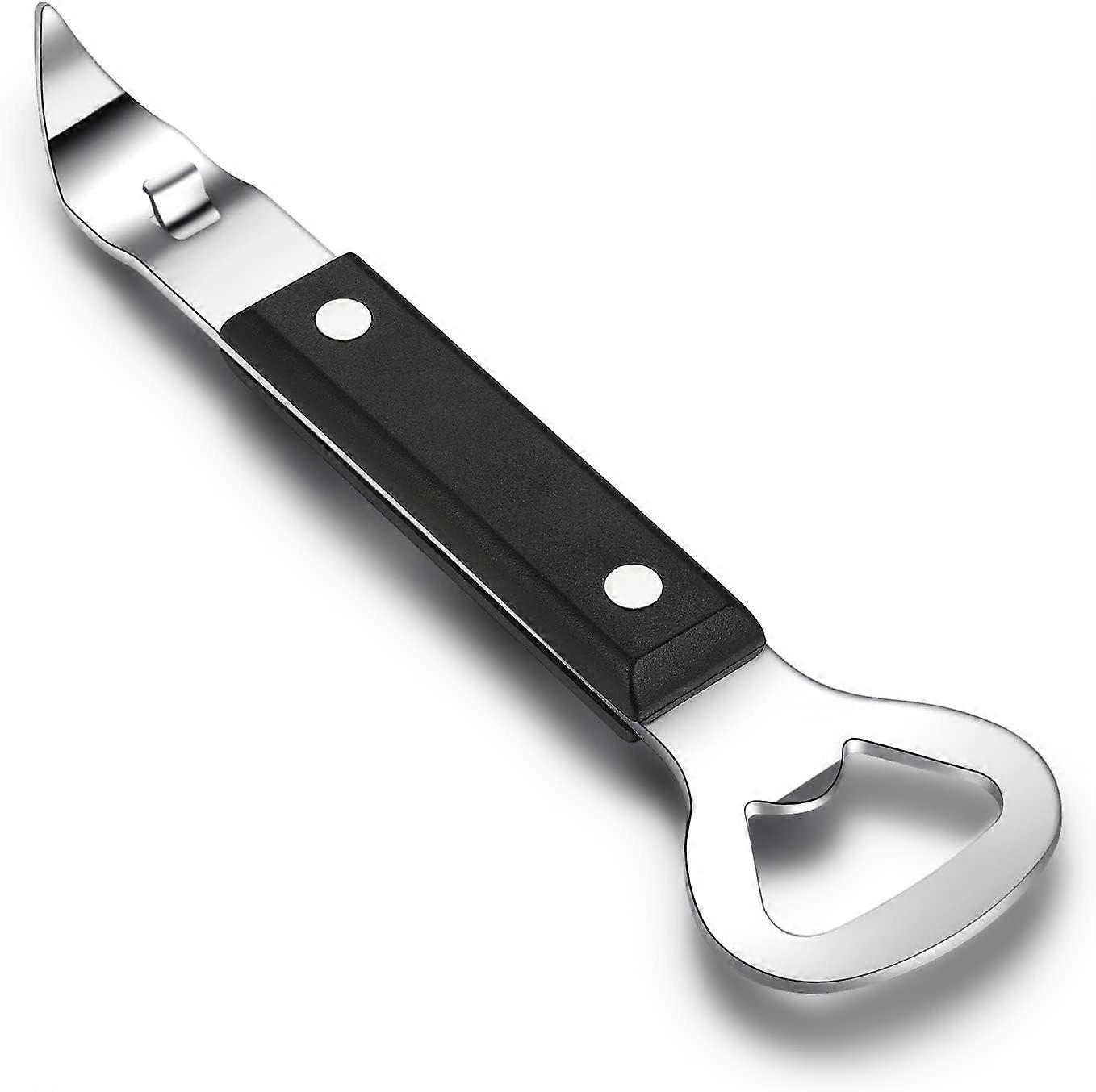 1 Pack Can Punch Bottle Opener, Manual Stainless Steel Can Opener