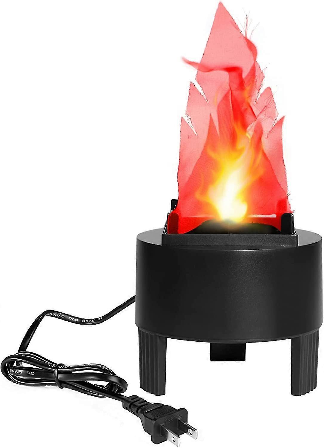 110v אור מנורת להבת אש חשמלית הובילה אפקט להבה מדומה אור לפיד אור מנורת במה אביזר למופע במה, בר, מועדוני לילה, חצר אחורית, האל