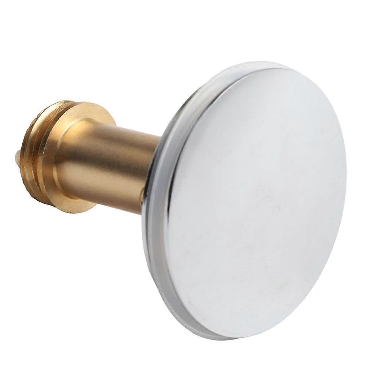 Wash Basin Bounce Drainage Filter Pure Copper Bounce Cover Up and Down Press Type Drain Device Filt
