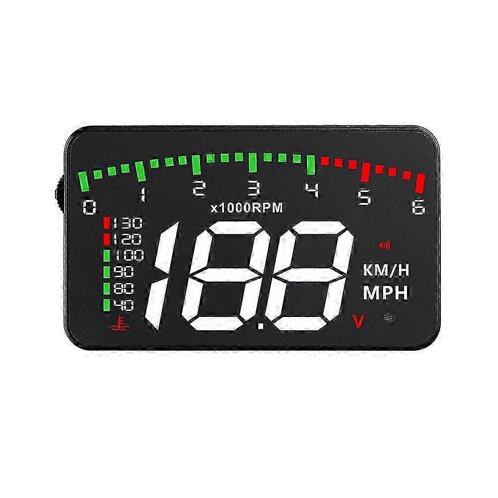 A900 Car HUD OBD RPM Meter -Up Display Car Accessories Multi-Display Car Digital Speed Engine RPM W