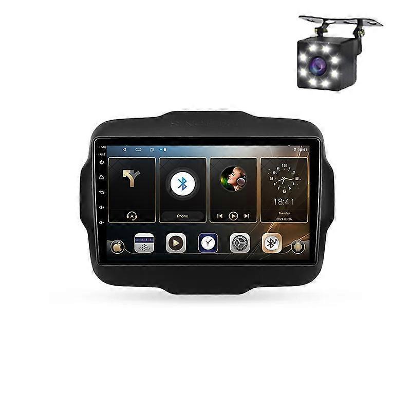 Car Radio Android 14 For Jeep Renegade 2014 - 2018 Auto Player Stereo