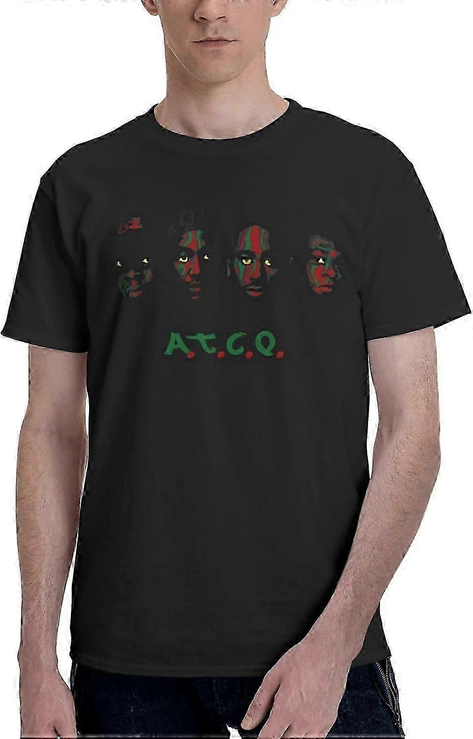 Férfi pamut rövid ujjú Crewneck póló Divatgrafikai pólók Top Retro divatos anyag