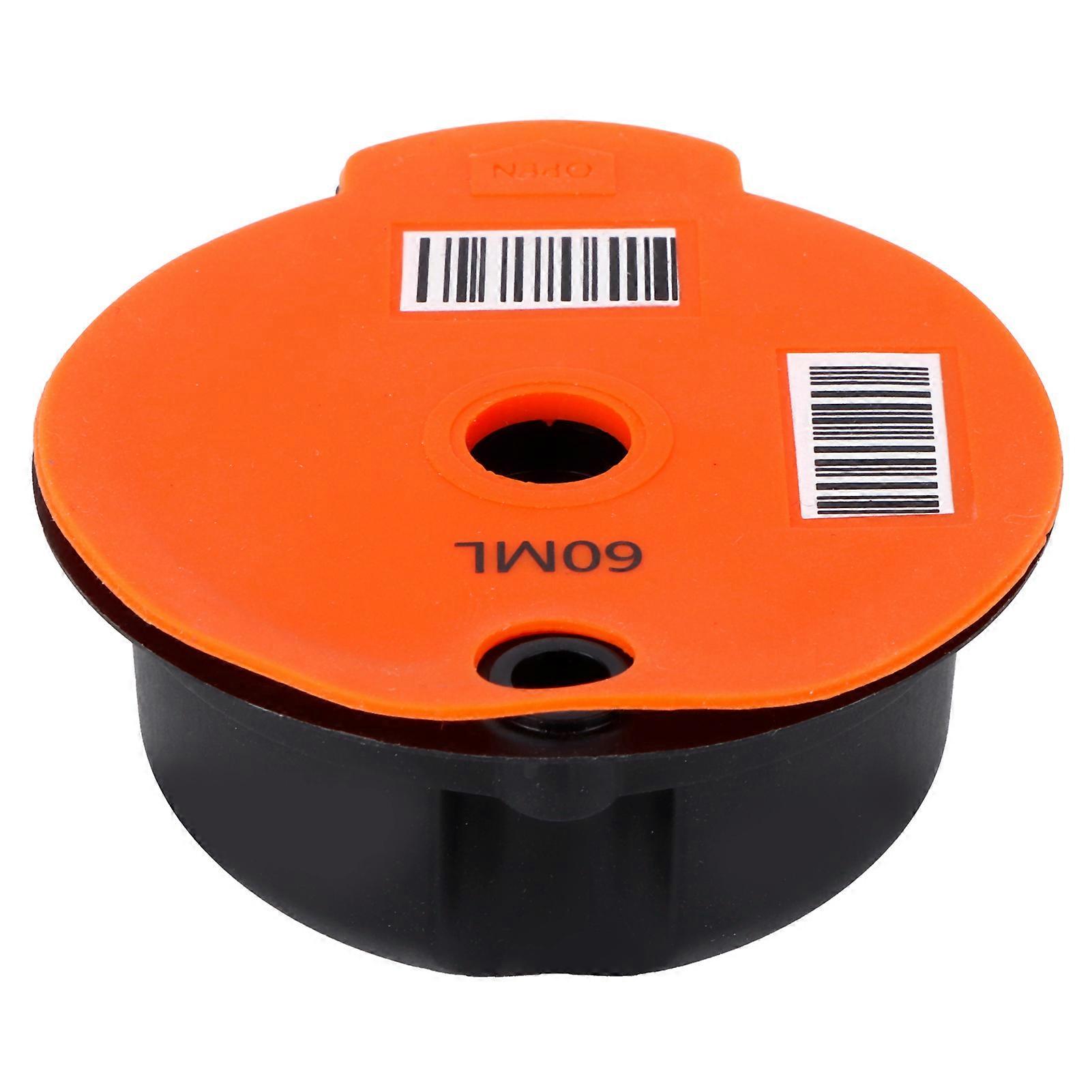 60ML Reusable Coffee Capsule Refillable Filter Cup with Spoon and Brush - Coffee Accessories