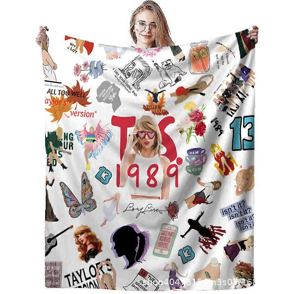 Taylor Swift deka Taylor Swift Speváčka Flanelová deka Klimatizácia Deka Nap Cover Blanket flanel MT112