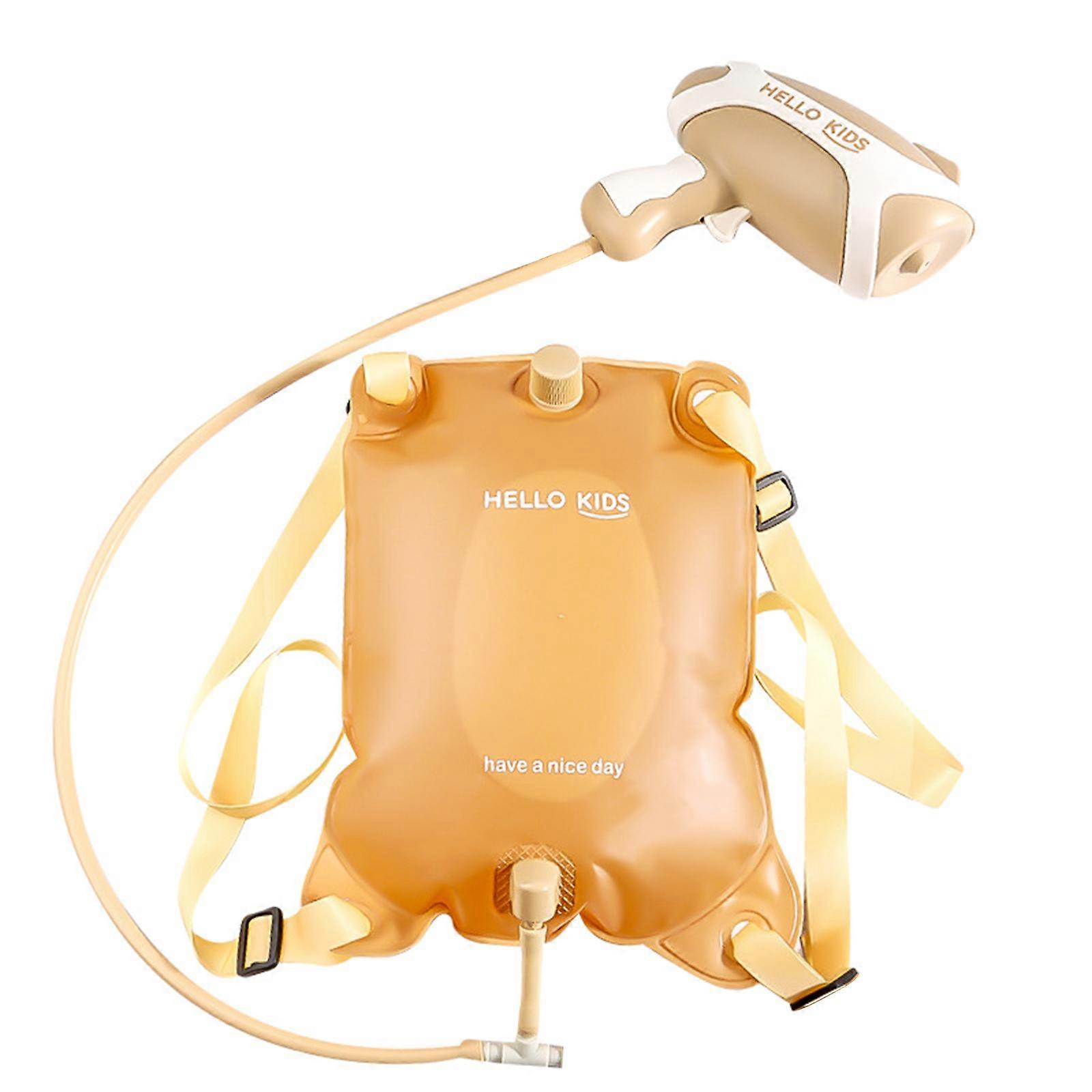 어린이를 위한 전기 물총, 자동 배낭 분출 총 장난감 2000ml 수영장 해변 야외 물싸움 장난감