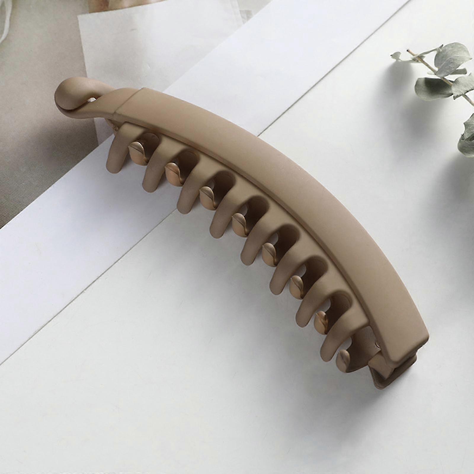 مقطع موز كبير ، مقاطع شعر كبيرة للشعر الكثيف ، مقاطع شعر طويلة غير قابلة للانزلاق مشبك حامل ذيل حصان للشعر الناعم