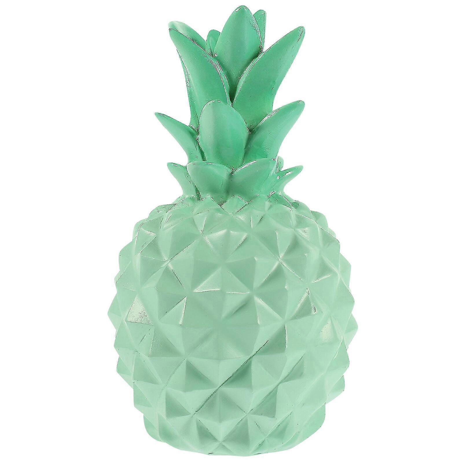 Resin Craft Pineapple Decoration Nordic Style Pineapple Statue Ornament Table Centerpiece