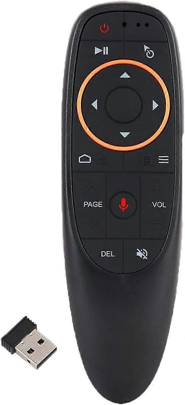 Air mouse remote control 2.4G wireless voice remote control and induction air remote control 6-axis gyroscope, smart laptop with TV box